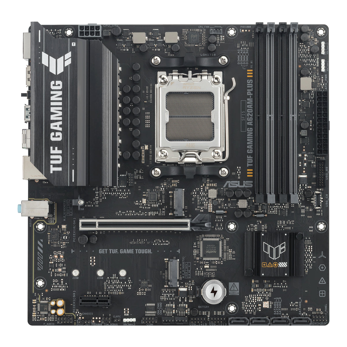 ASUS TUF GAMING A620AM-PLUS AMD A620A AM5-sockel micro ATX