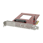 StarTech.com U.2 till PCIe-adapter för 2,5" U.2 NVMe SSD