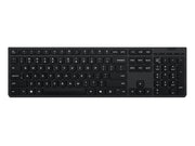 Lenovo Professional Wireless Rechargeable (Nordic) tangentbord Hem / Kontor Trådlös