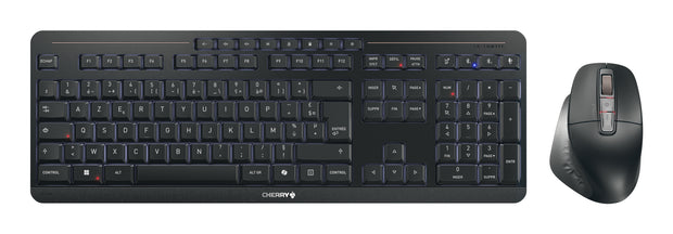 CHERRY Stream desktop ultimate tangentbord Mus inkluderad Hem / Kontor USB + RF