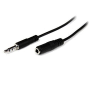 StarTech.com MU2MMFS ljudkabel 2 m 3,5mm Svart