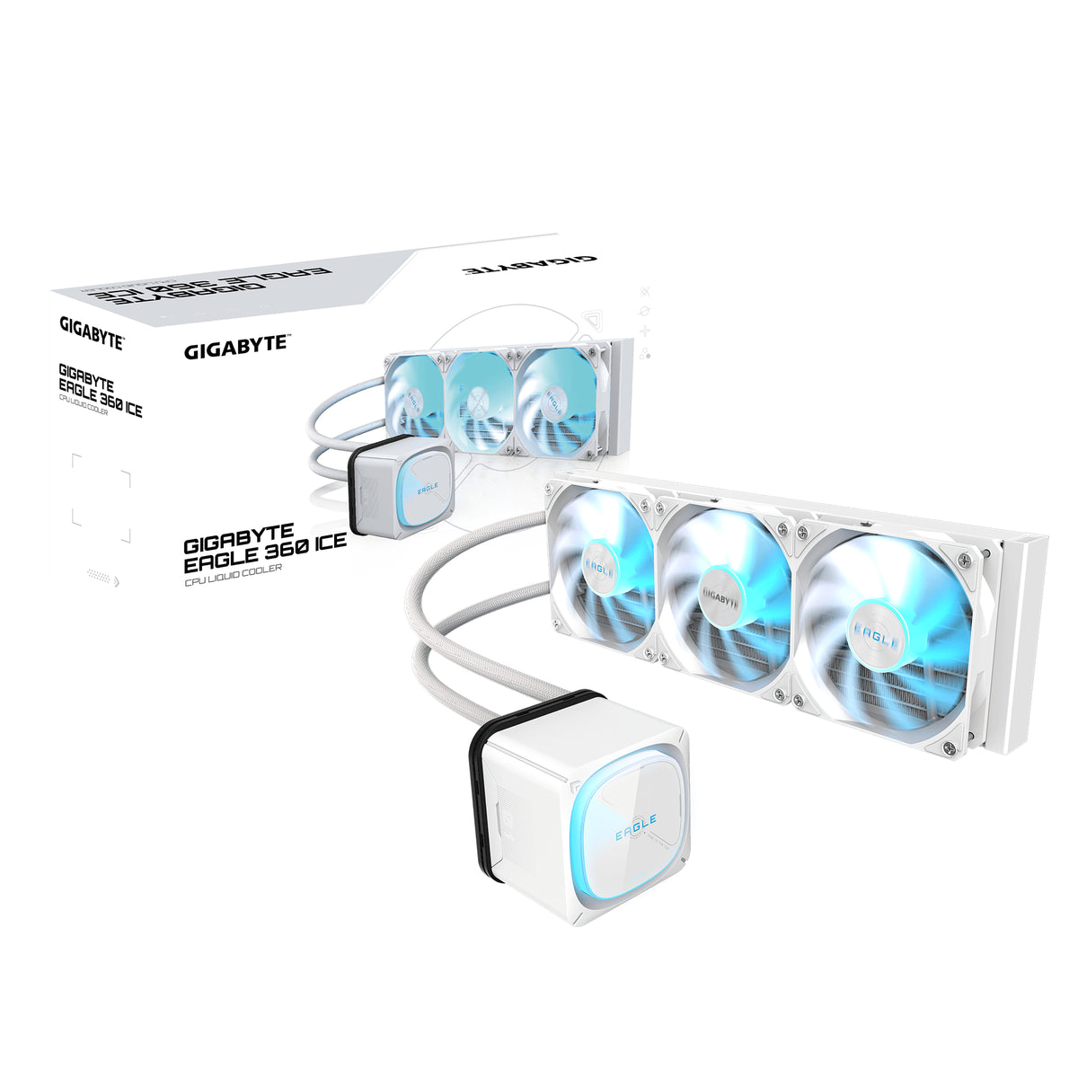 GIGABYTE EAGLE 360 ICE Processor Allt-i-ett vätskekylare