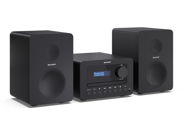 Sharp TOKYO DAB+ HI-FI Micro System Hemmaljud mikrosystem 40 W Svart
