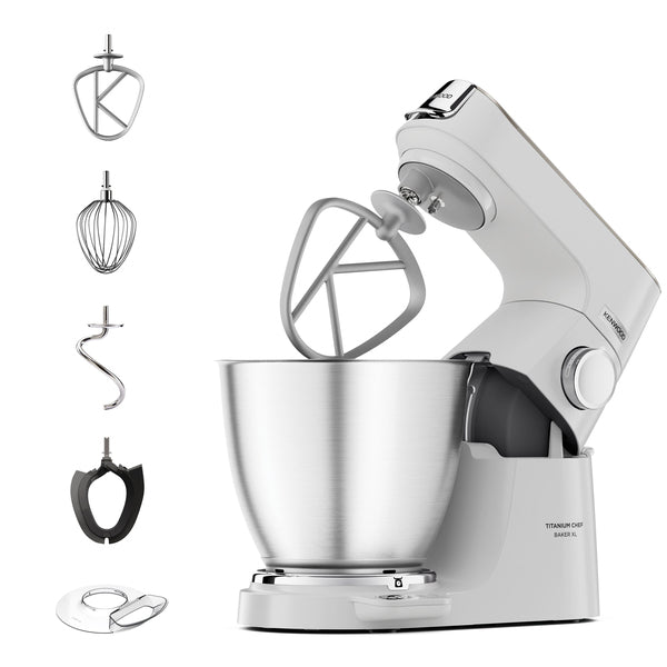 Kenwood Titanium Chef Baker XL matberedare 1200 W 7 l Vit Inbyggd våg