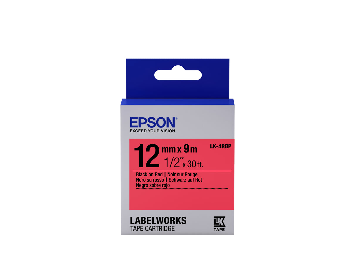 Epson etikettkassett pastell