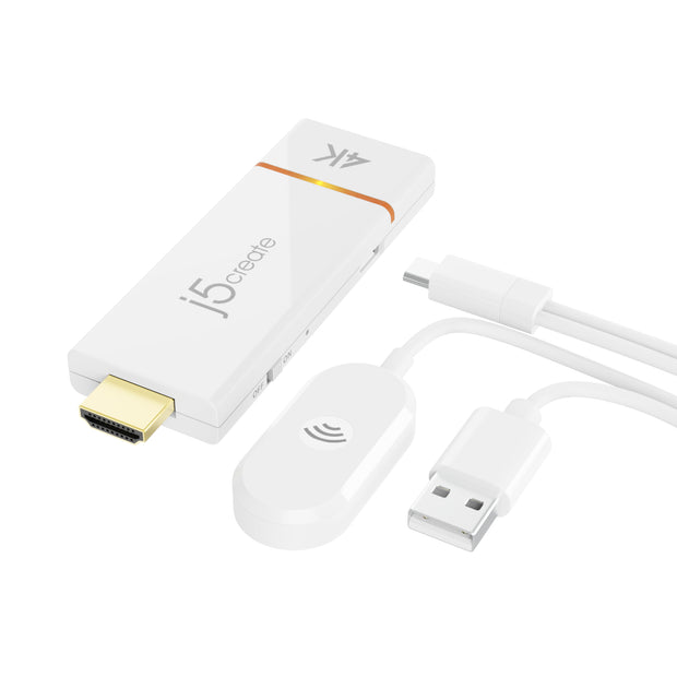 j5create JVAW76-N ScreenCast 4K HDMI Wireless Display-adapter