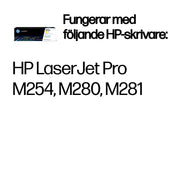 HP 203A gul original LaserJet-tonerkassett