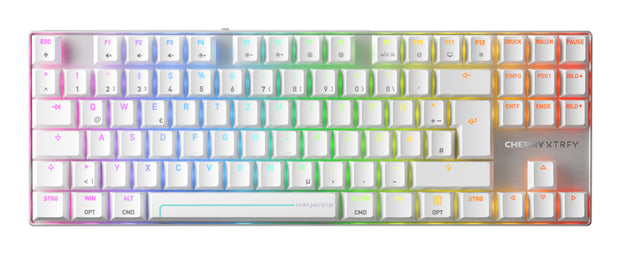 CHERRY MX 8.2 Pro TMR Wireless tangentbord Spela USB + RF Wireless +