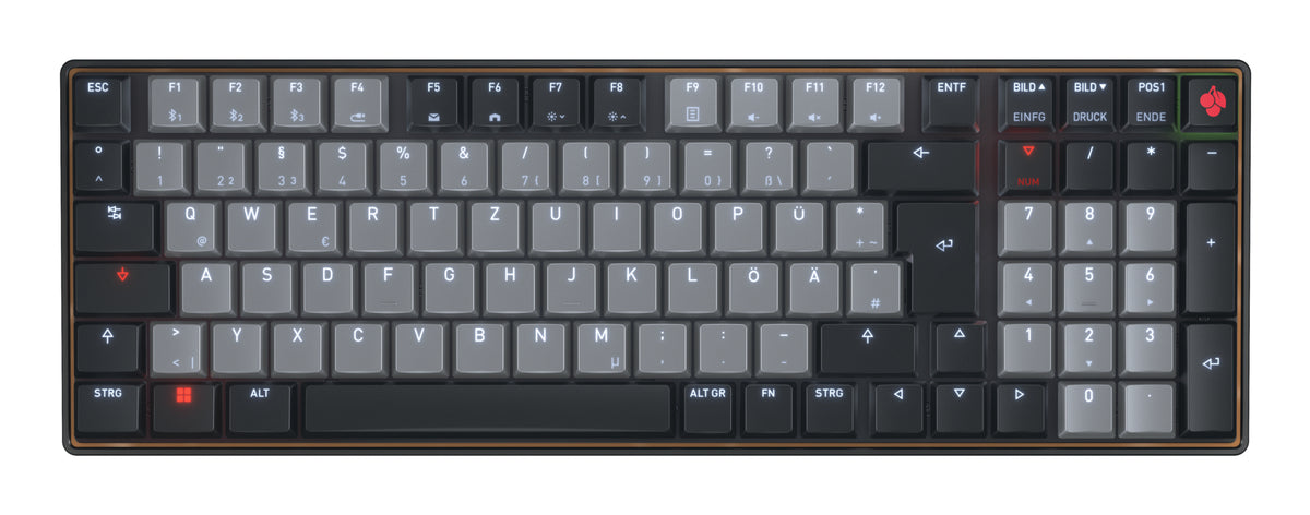 CHERRY KW 550 MX LP tangentbord Hem / Kontor USB +
