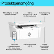 HP LaserJet M140w Trådlöst Multifunction Svartvit Skrivare