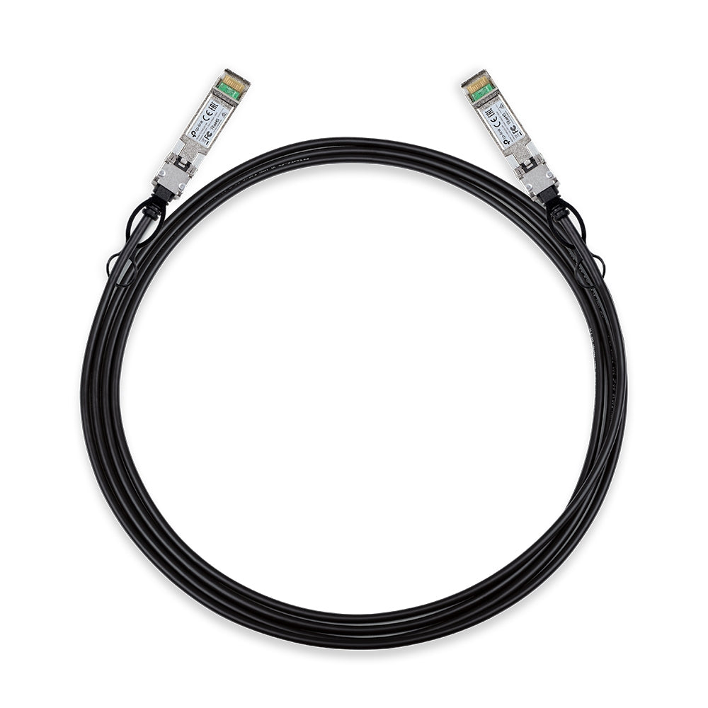TP-Link TL-SM5220-3M InfiniBand och fiberoptisk kabel SFP+ DAC Svart