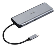 Targus DOCK427GL dockningsstationer för bärbara datorer Kabel USB 3.2 Gen 2 (3.1 Gen