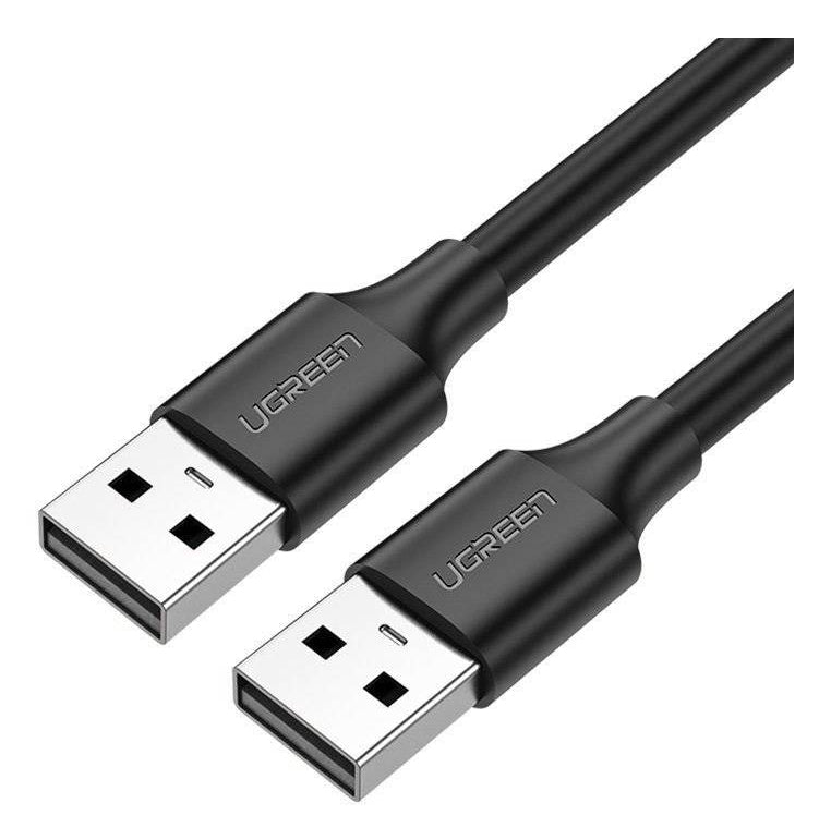 Ugreen US128 10308 USB-kablar USB 2.0 0,5 m USB A 0,48 Gbit/s Svart