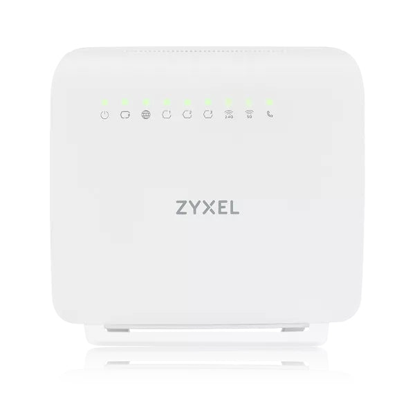 Zyxel EX3501-T0 trådlös router Gigabit Ethernet Dual-band (2,4 GHz / 5 GHz) Vit