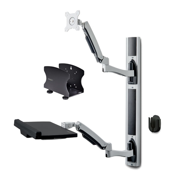 StarTech.com Väggmonterad arbetsstation