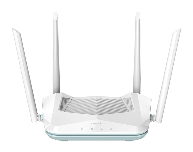 D-Link EAGLE PRO AI AX1500 Smart Router trådlös router Gigabit Ethernet Dual-band (2,4 GHz / 5 GHz) Vit
