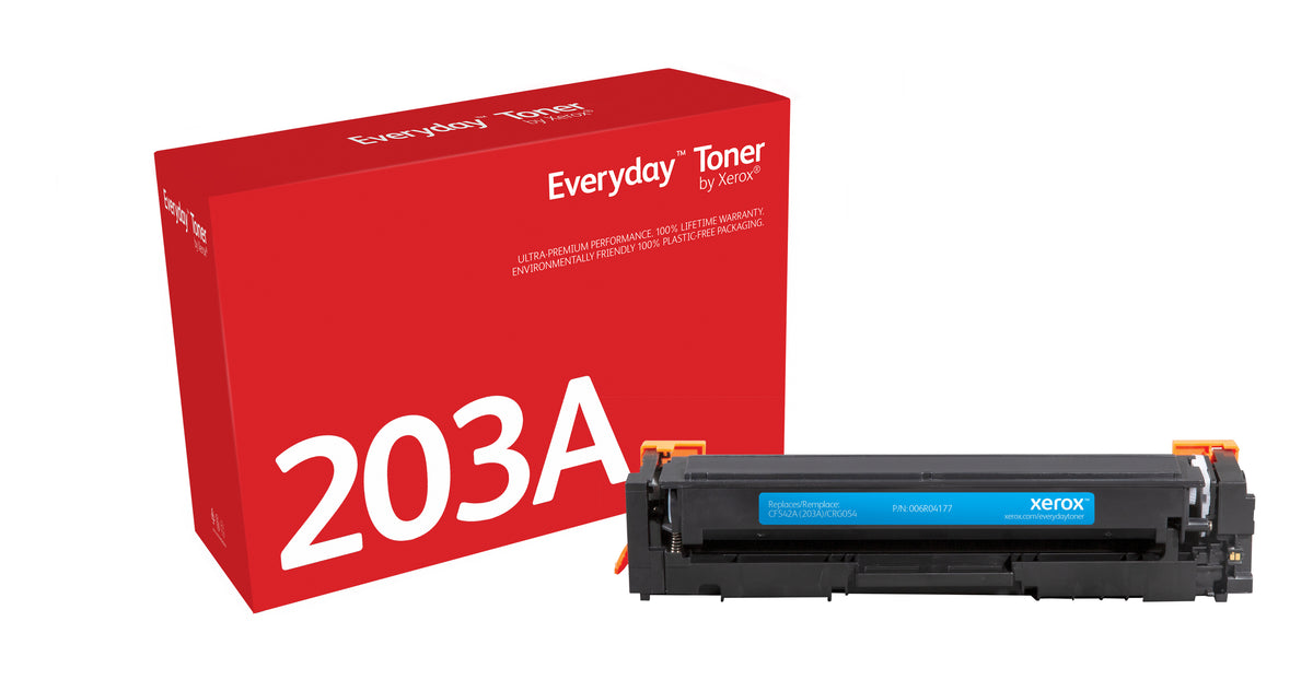 Everyday Cyan Toner by Xerox compatible with HP 203A (CF541A)