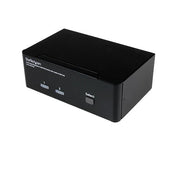 StarTech.com Dubbel USB DisplayPort KVM-switch med 2 portar