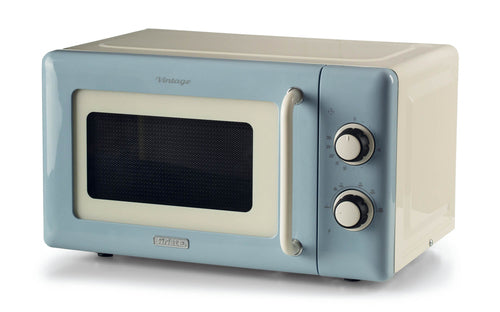 Ariete Vintage Line 3960/05 Ljusblå Enbart mikrovågsugn Bänkdiskmaskin 20 l 800 W