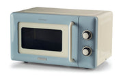 Ariete Vintage Line 3960/05 Ljusblå Enbart mikrovågsugn Bänkdiskmaskin 20 l 800 W