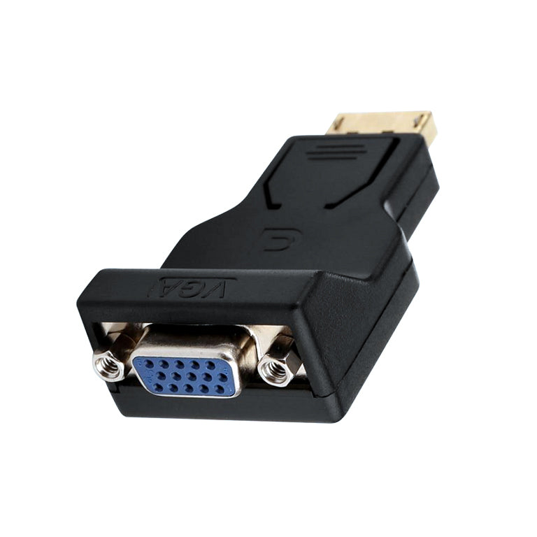 i-tec DP2VGAADA kabelomvandlare (hane/hona) DisplayPort VGA Svart