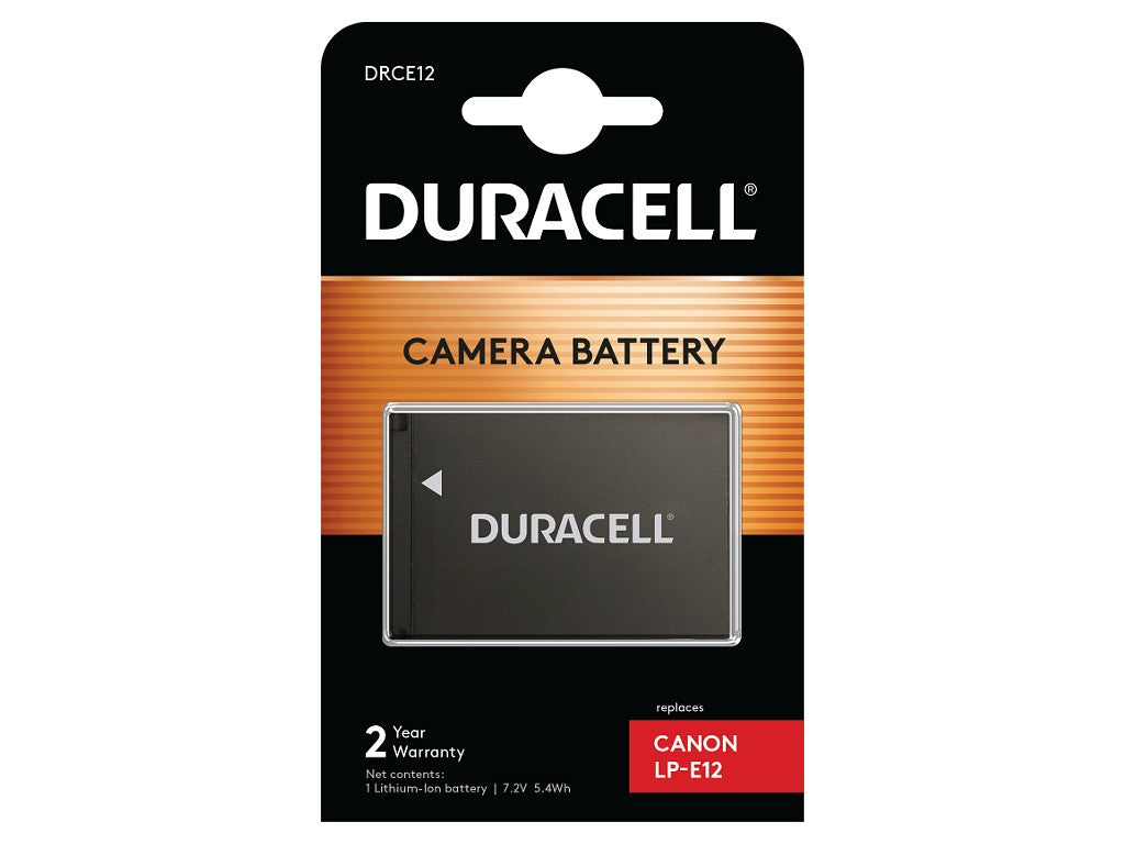 Duracell DRCE12 batteri till kamera/videokamera Litium-Ion (Li-Ion)
