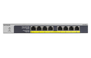 NETGEAR GS108LP Ohanterad Gigabit Ethernet (10/100/1000) Strömförsörjning via