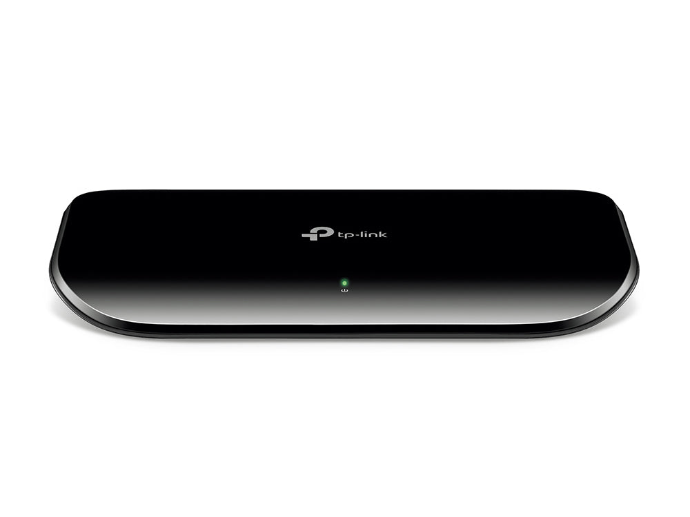 TP-Link TL-SG1008D Ohanterad Gigabit Ethernet (10/100/1000) Svart