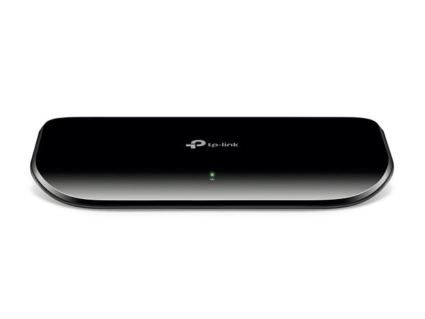 TP-Link TL-SG1008D Ohanterad Gigabit Ethernet (10/100/1000) Svart
