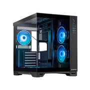 Chieftec Visio GM-30B-TG-OP schwarz Tempered Glass x 2 Kub Svart