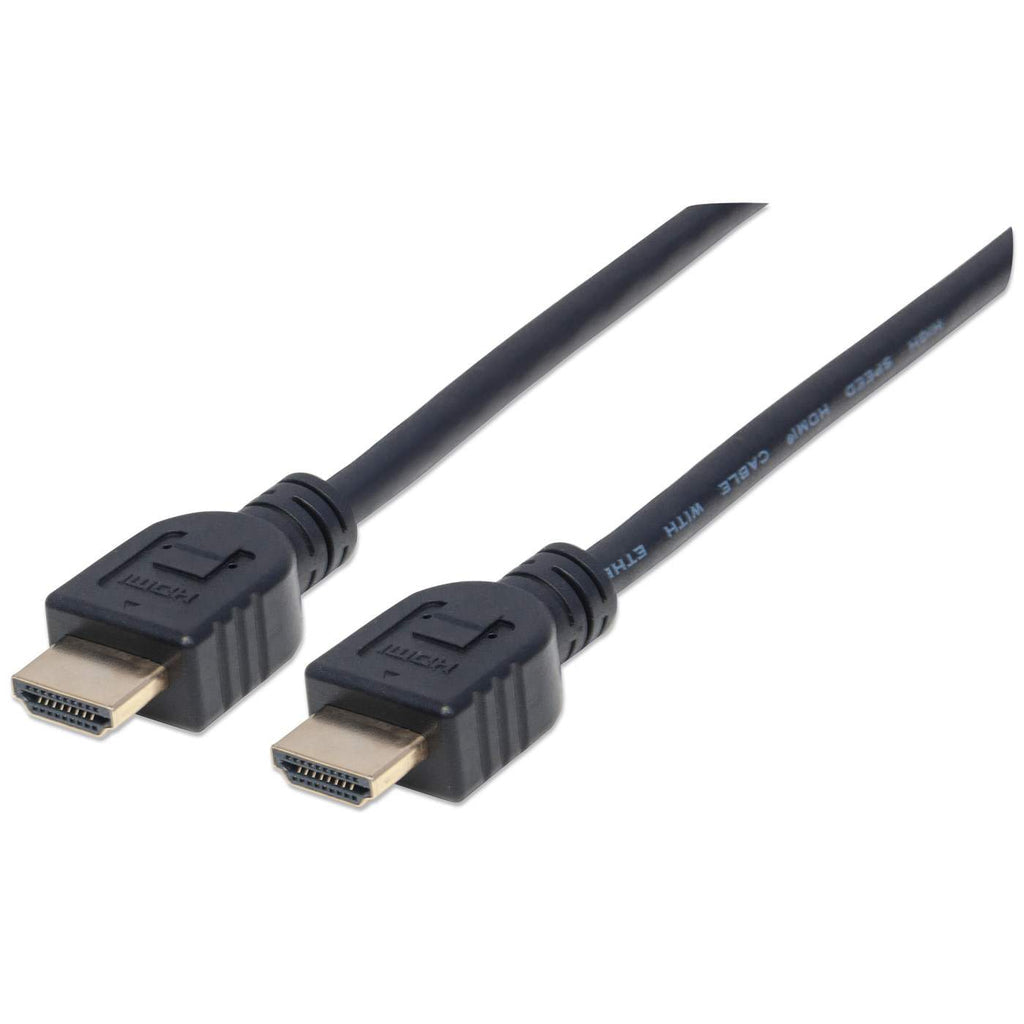 Manhattan 353953 HDMI-kabel 5 m HDMI Typ A (standard) Svart