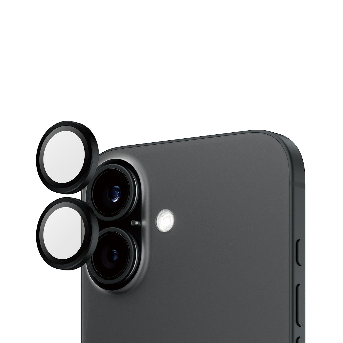 PanzerGlass Hoops Camera Lens Protector Black iPhone 16