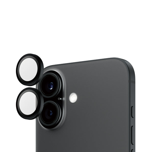 PanzerGlass Hoops Camera Lens Protector Black iPhone 16