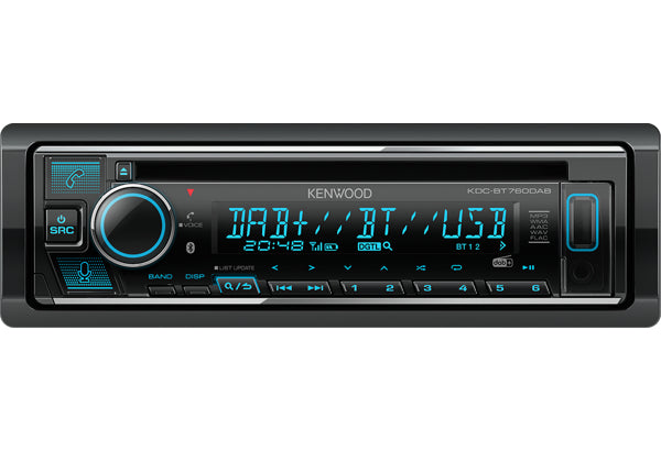 Kenwood KDC-BT760DAB Svart 50 W