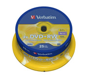 Verbatim DVD+RW Matt Silver