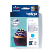 Brother LC123C bläckpatroner Original Cyan