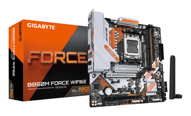 GIGABYTE B850M FORCE WIFI6E AMD B850 AM5-sockel micro ATX