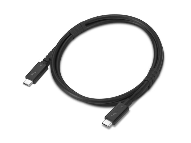 Lenovo 4X91U94412 Thunderbolt-kablar 1 m 40 Gbit/s Svart