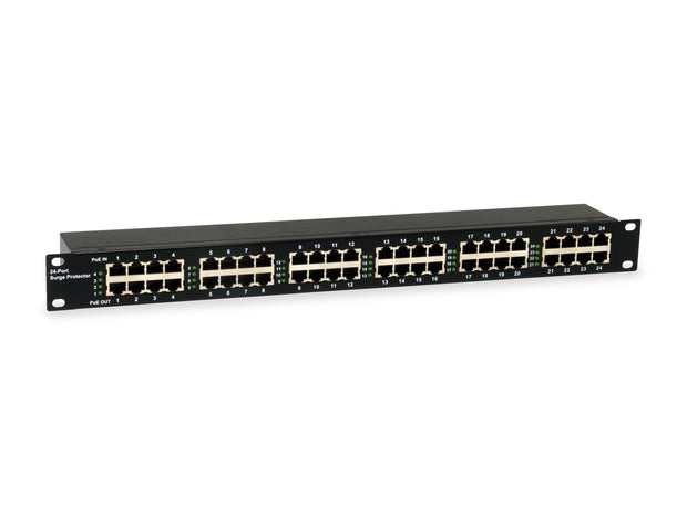 LevelOne ESP-2400 överspänningsskydd Svart 0 AC-utgångar 58 V