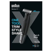 Braun XT5100 Batteri 5 mm Våt och torr Svart