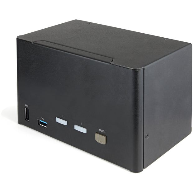 StarTech.com 2-ports DisplayPort KVM-switch för fyra skärmar