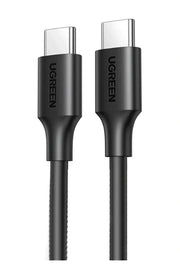 Ugreen US286 USB-kablar USB 2.0 3 m USB C 0,48 Gbit/s 60 W Svart