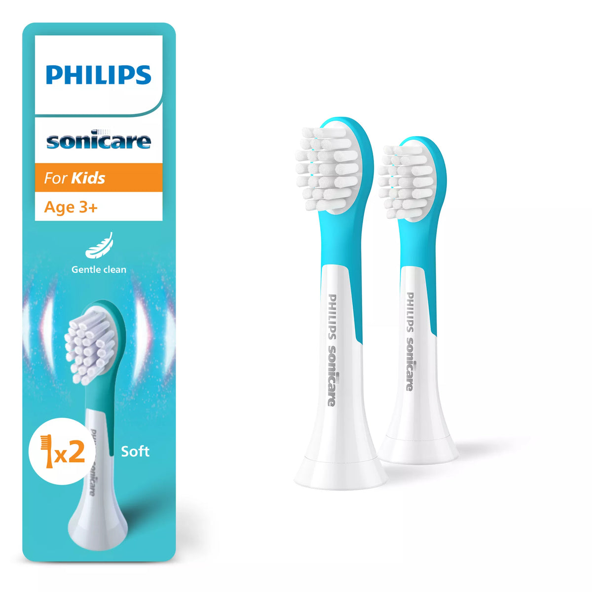 Philips Sonicare For Kids For Kids HX6032/90 2-pack borsthuvuden