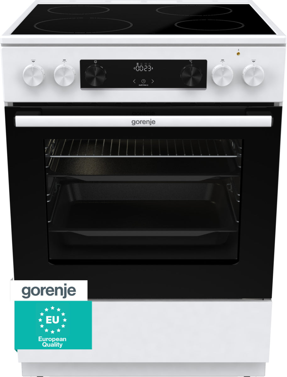 Gorenje GEC6C40WD Fristående köksspis Elektrisk Keramisk Vit