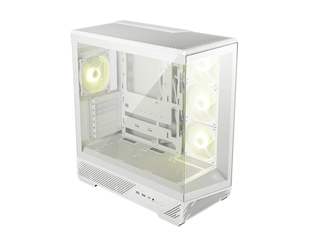 MSI MAG PANO 130R PZ WHITE datorväskor Midi Tower Vit