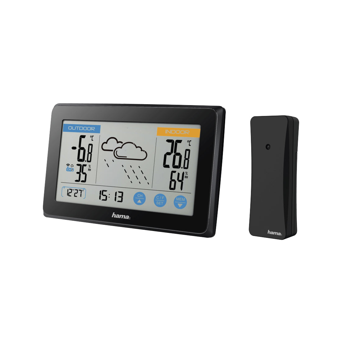 Hama Touch Svart LED Batteri
