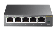 TP-Link TL-SG105E hanterad L2 Gigabit Ethernet (10/100/1000) Svart