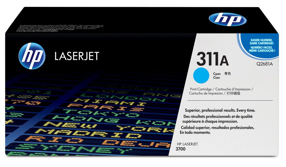 HP 311A Cyan Original LaserJet Toner Cartridge Tonerkassett