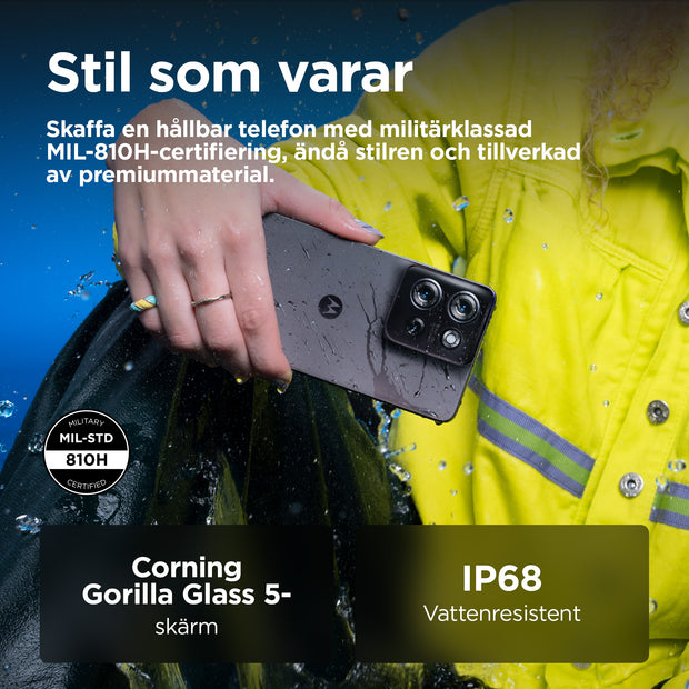 Motorola moto g75 5G - 256 GB - Grå