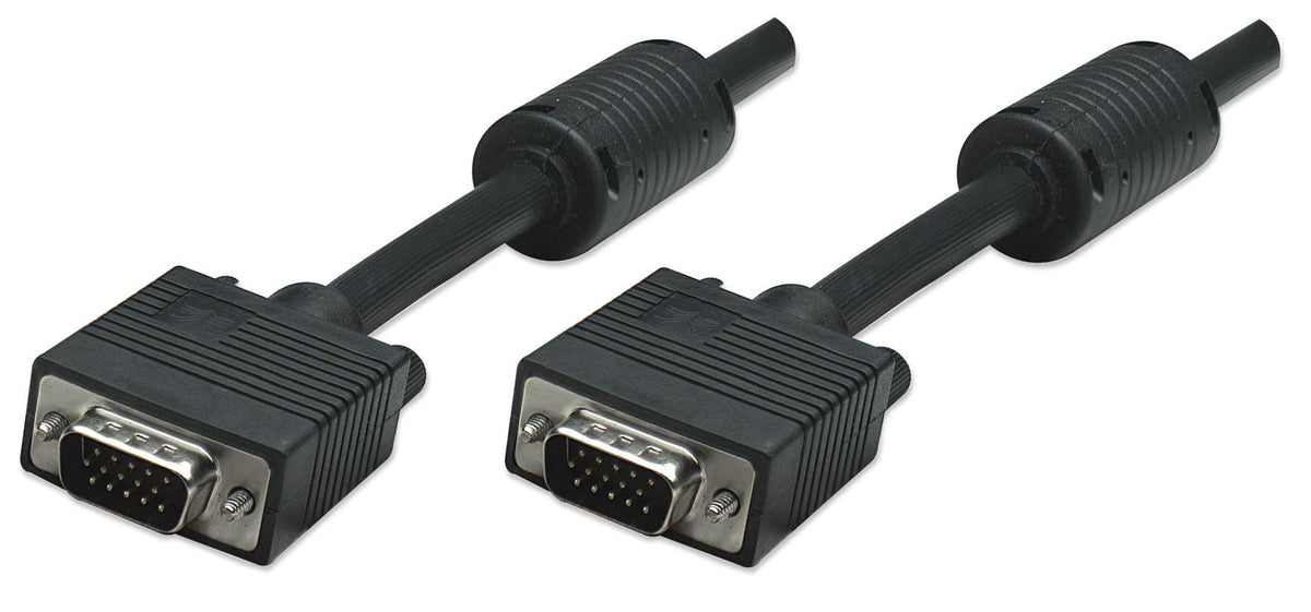 Manhattan SVGA 1.8m VGA-kabel 1,8 m VGA (D-Sub) Svart